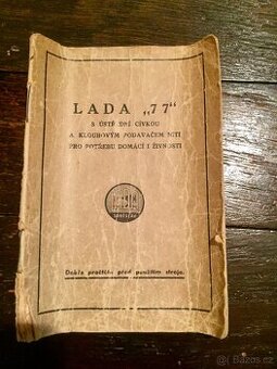 LADA 77 šicí stroj návod