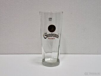 pivní sklenice Gambrinus 0,5l starší
