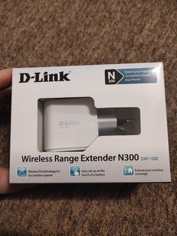 Prodám WiFi extender D link nepoužívaný.