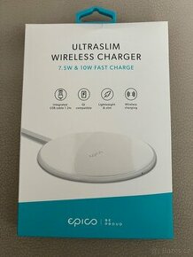 Qi ultra tenká bezdrátová nabíječka Epico
