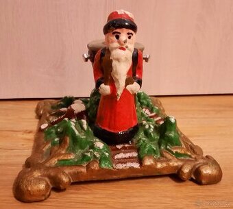 Vánoční stojan litinový, retro