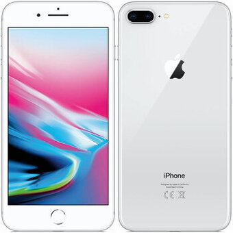 iPhone 8 Plus 64GB Silver (MQ8M2CN/A) stříbrný