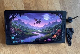 Huion Kamvas Pro 20 –grafický tablet 19,5” + příslušenství