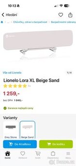 Dětská zábrana lionelo lora XL - nová