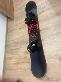 Snowboard Gravity Silent s vázáním SP Fastec Private B