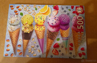 Ice cream, 500 dílků, Educa puzzle