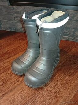 Dětské stahovací zateplené holínky Demar MAMMUT S 0300 HI st