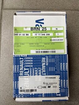 Brzdové destičky Renault