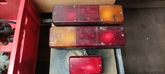 zadní světla přívěsného vozíku