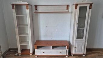 Obývací stěna, skříň - vintage styl, velmi pěkná