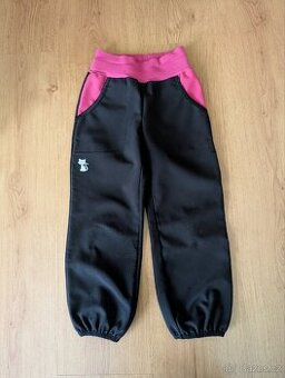 Softshellové kalhoty vel. 110/116