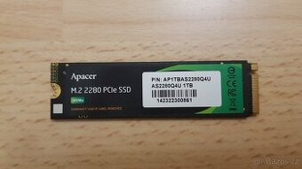SSD 1TB Apacer AS2280Q4U  PCIe 4.0 x4 NVMe