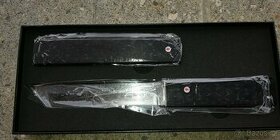 Japonský samurajský nůž damašek