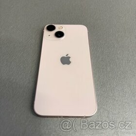 iPhone 13 mini 128GB růžový, pěkný stav, 12 měsíců záruka - 1