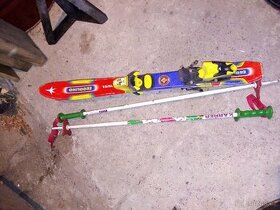dětské lyže+hůlky KNEISSL