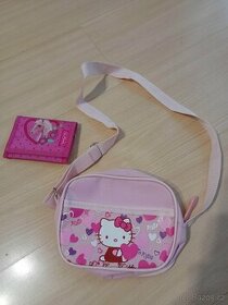 Dívčí kabelka HELLO KITTY + peněženka - LEVNĚ