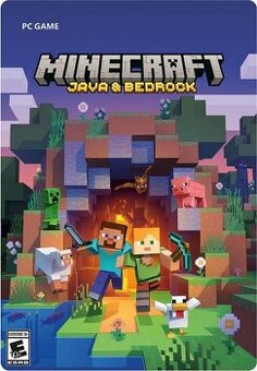Minecraft Java & Bedrock Edition – elektronický klíč (PC)
