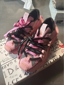 Dolce & Gabbana space shoes růžové