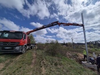 Mercedes actros 2646 hydraulická ruka