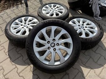 4x al kola 5x112 16 + pneu letní 205/55 R16