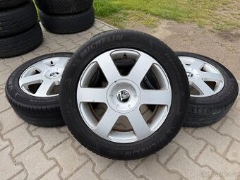 4x al kola 5x112 16 + pneu letní 205/55 R16