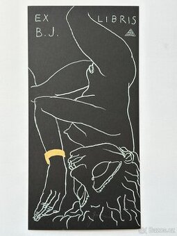 Boris Jirků - originál grafika, signováno, TOP stav - 1