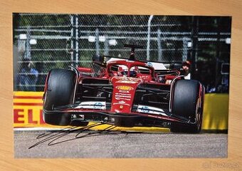 Charles Leclerc Ferrari originální autogram - 1