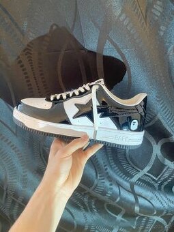 Bape Sta Black/White – NOVÉ | Velikost 43 EU