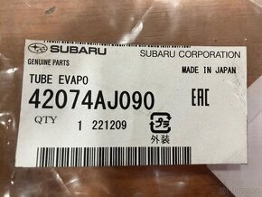 Palivové vedení Subaru OE 42074AJ090