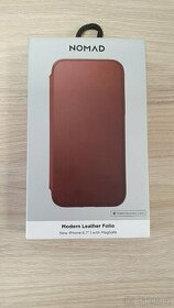 Kožené pouzdro iPhone 13 Pro Max - NOMAD Leather Folio - 1
