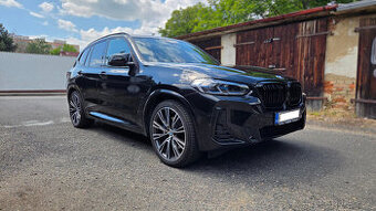 Prodej BMW X3 M40i, 2022 rok, 21alu, 360 kam, panorama