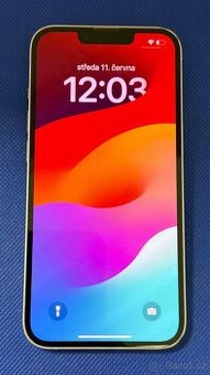 iPhone 14 128GB Purple, pěkný stav, pouze 2x E-SIM