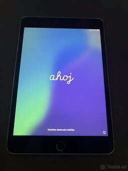 iPad Mini 5. generace, 64 GB, Wi-Fi + SIM (Cellular), Šedý
