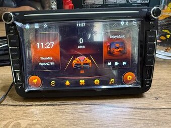 VW, Škoda s 8" Android, WI-FI, GPS, CarPlay, Bluetooth