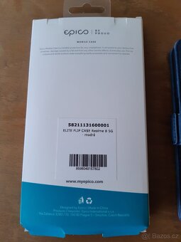 Obal na mobil REALME 8 5G modrý - nepoužitý, levně