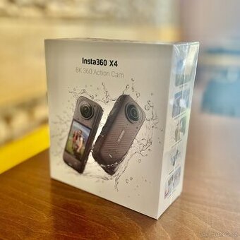 Insta360 X4 – akční 360° kamera, natáčení v 8K