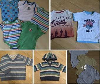 balík oblečení vel 3-6m - 10kc/ks