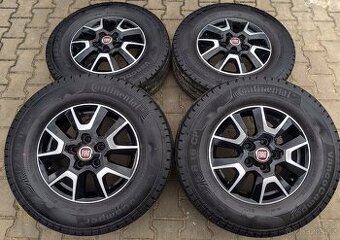 Alu kola originál Fiat Ducato 5x118 R16 KRÁSNÁ TOP SADA