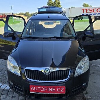 ŠKODA ROOMSTER 1,4 16v 111 tis.km BENZÍNOVÝ ČTYŘVÁLEC KLIMA