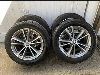 4x orig BMW al kola 225/55 R17 zimní Michelin Runflat