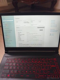 MSI Thin GF63 12UCX – i5‑12450H, 32GB RAM, RTX 2050, 1TB Dis
