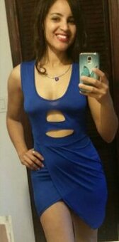 Nové modré letní šaty vel. XL