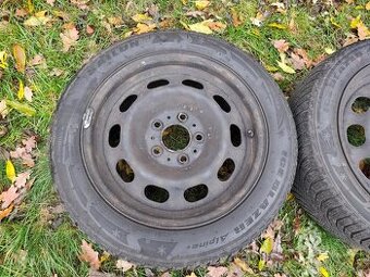 Plechové disky R16 - zimní pneu