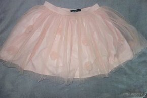 dívčí tylová sukně, slavnostní sukně - TOP stav