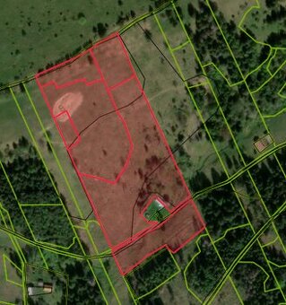 Velký STAVEBNÍ Pozemek 2,75 HEKTARU se Stavebním Povolením L