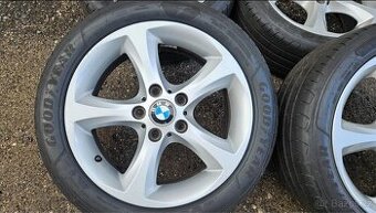 R17 Alu kola originál BMW 17" s pneu Goodyear – 5x120
