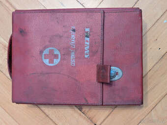 Retro cestovní autolékárnička SANITAS - plná