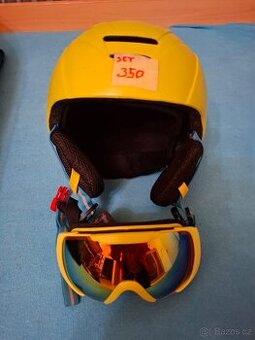 3x lyžařská dětská helma