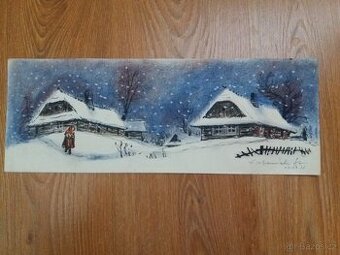 obrázek zasněžená krajina - Adler 77