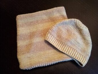 Teplá čepice a nákrčník Tchibo